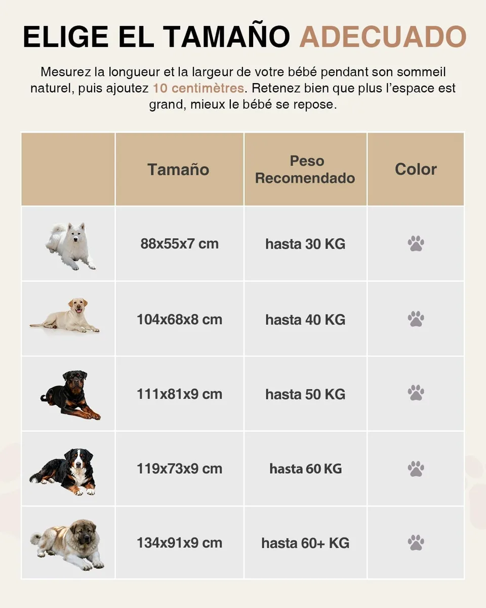 Favodormir Cama Perro Grande XL-119x73x9Cm, Colchón Impermeable para Perros | Una Cara de Piel Sintética, Cama Bifaz Ortopédica para Perros, Forro Impermeable, Extraíble y Lavable, Gris foto 7