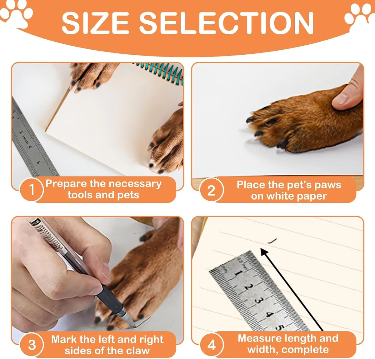JINSIHU 4 Piezas Calcetines Protección Dual Antideslizantes Ajustables con Correas S | Calcetines Perros Interiores, Control Tracción, Fácil Colocación, Transpirable foto 3