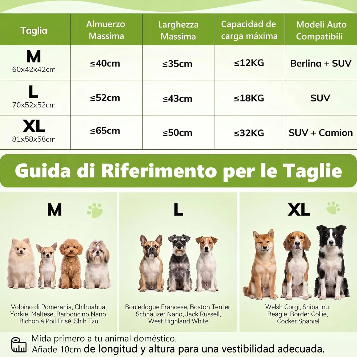 morpilot Transportín Perro Gato, Bolsa Transporte Transpirable para Mascotas, Portador de Viaje con Correa de Hombro Ajustable, con Colchón Suave y Tazón (60 x 42 x 42 cm) foto 4