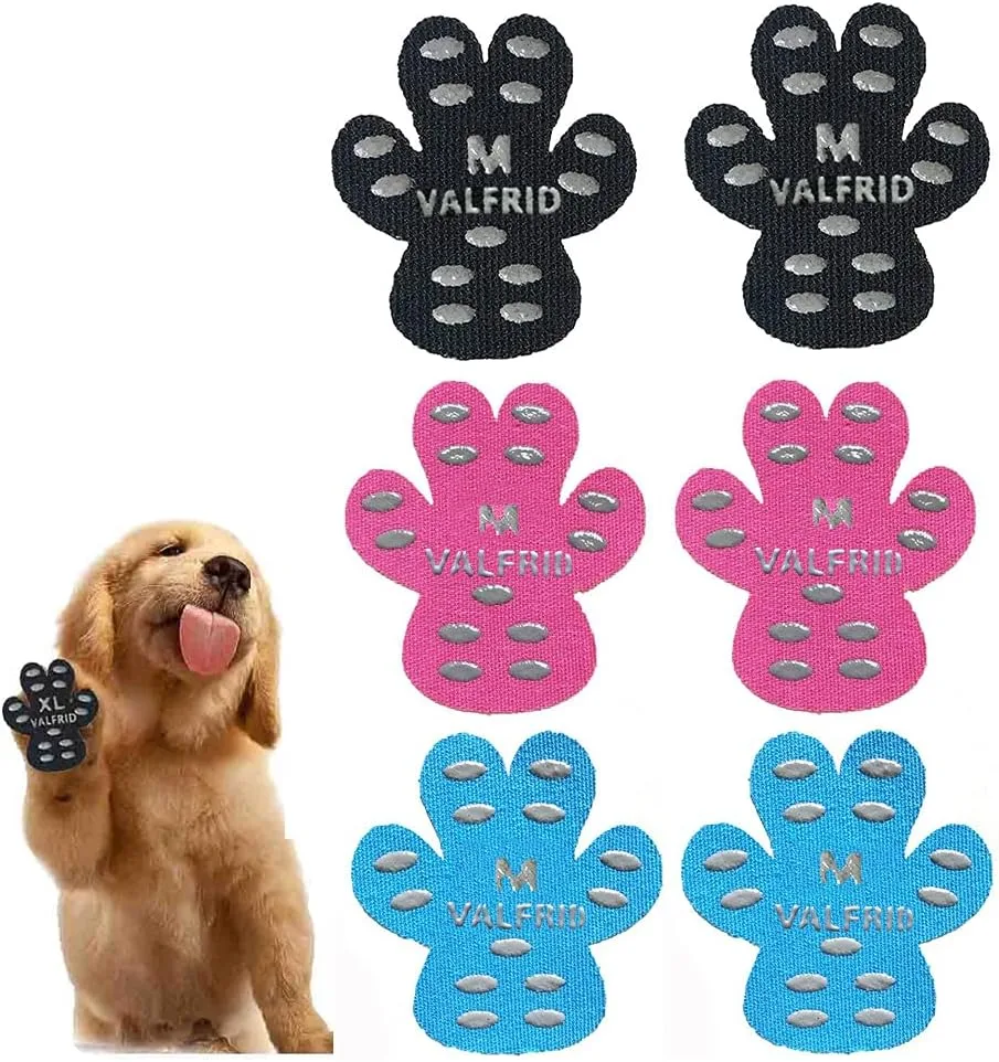 VALFRID Protector de Patas para Perro, Antideslizante en Suelos de Madera, Autoadhesivo, Control de tracción, Almohadillas de Repuesto, 24 Piezas XXL foto 7
